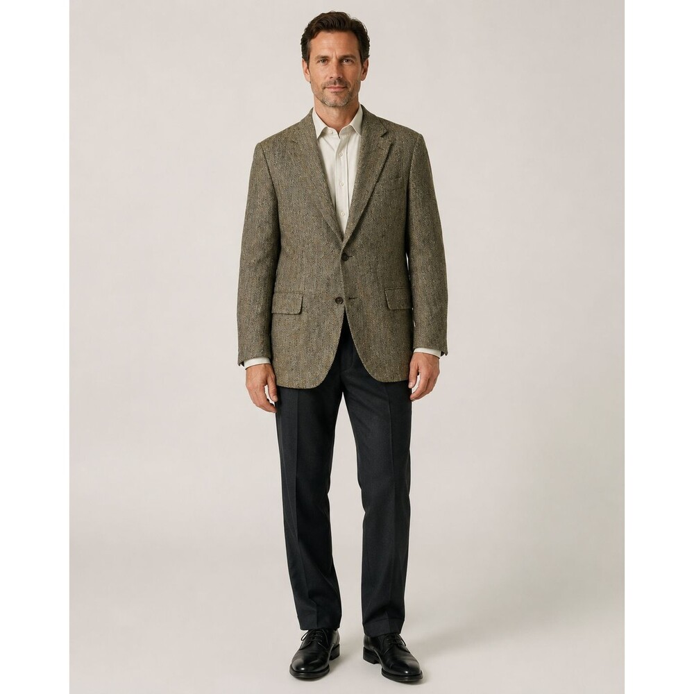 Banana Republic Relaxed Marzotto Italian 44L Linen Blazer Sport Coat Jacket NWT